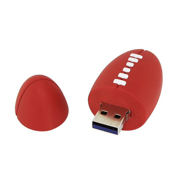 

sports series gifts rugby design USB flash drive ball design pen drives gifts