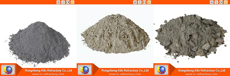 High Strength High Alumina Refractory Castable for CFB Boiler and Cement Rotary Kiln