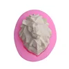 Yiwu bobao new 3D loin head shape Silicone Mold for Soap Aromatherapy ornament clay sculpture and Cake Fondant Baking Making
