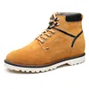 Best selling latest genuine leather outdoor elevator shoes boots for men