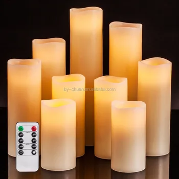 led candles wedding