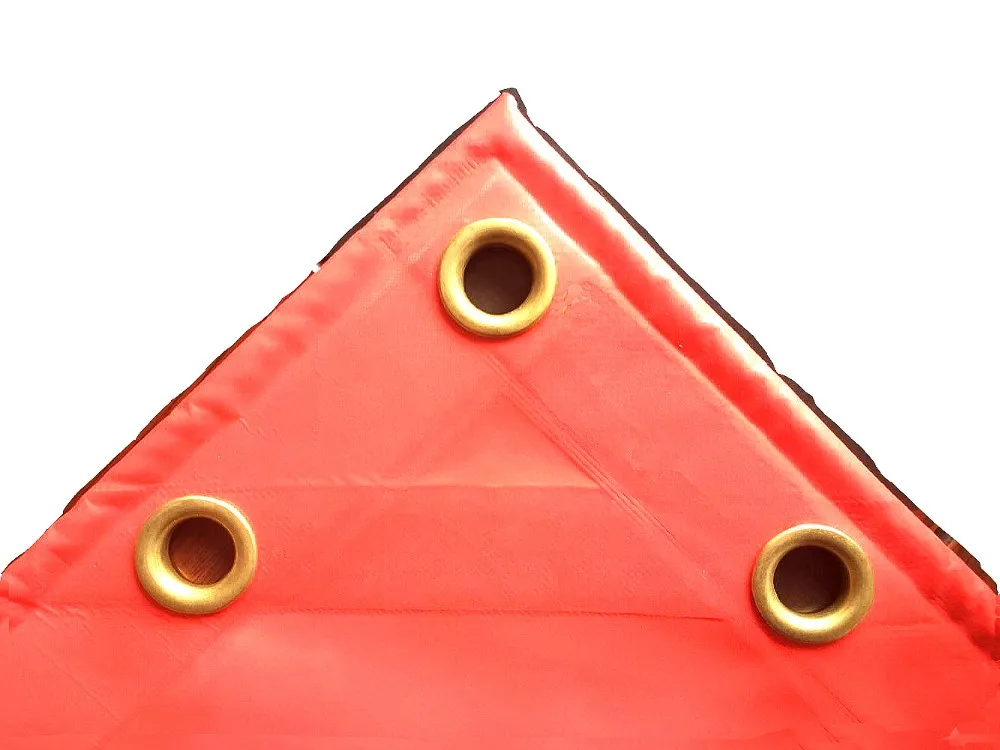 Tarpaulin Logo Sample Set F1 Pvc Truck Cover With Brass Eyelets Heavy