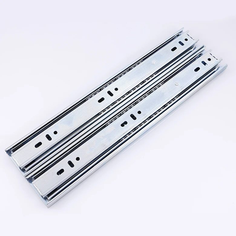 45mm Ball Bearing Drawer Slides Telescopic Drawer Runner For Furniture ...