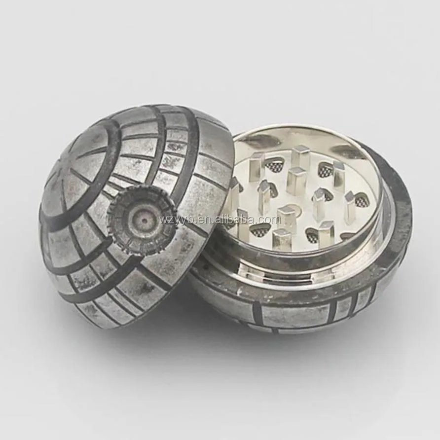 

Silver death star 2 lego tobacco grinders