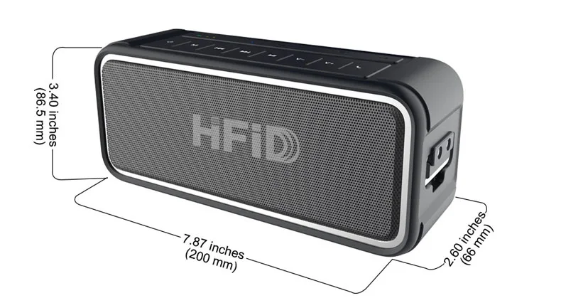 Extreme Sound Hi-Tech Powerful Subwoofer Bluetooth Speaker - ANKUX.COM