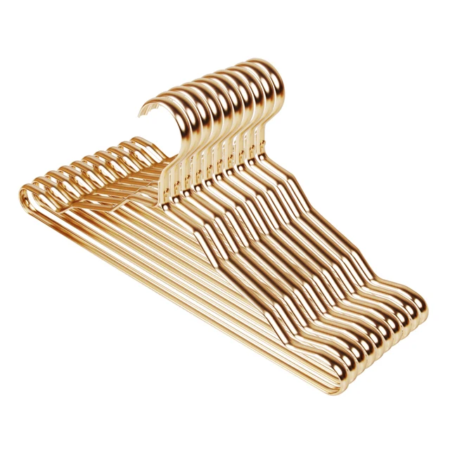 unique metal coat hangers