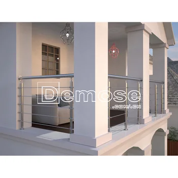 Diseños De Barandilla De Acero Inoxidable Para Porche/instalar