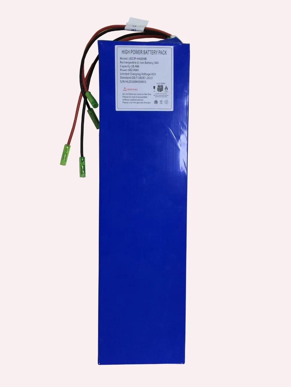 36v 18.4ah Lithiumion Battery Pack 18650 10s7p Escooter Battery With