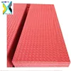 temporary pedestrian access anti-slip road mat/temporary portable roadway mats/oil drilling rig safety grip rig mats, roadway