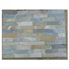 Exterior Wall Cladding Stone Veneer Yellow Wooden Slate,Natural Slate Culture Stone