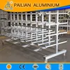 2015 China Manufacturer top quality aluminium billet flexible extrusion T Slot aluminium rack for warehouse storage/store racks