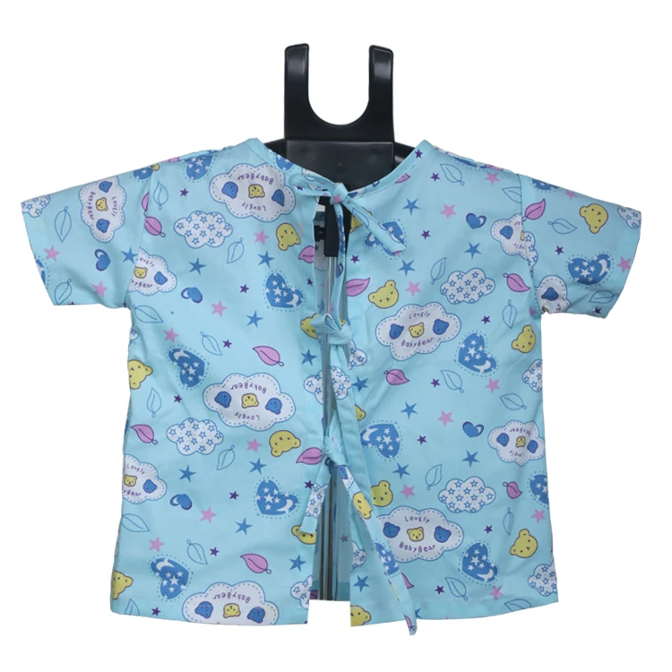 Printed Hospital Patient Gown For Kids   Children - Buy Patient Uniform 