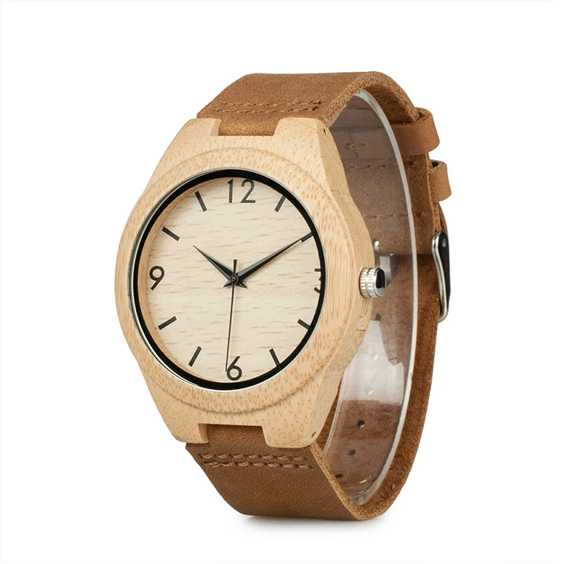 

2019 BOBO BIRD hot sell custom lovers bamboo wood watch logo for couple