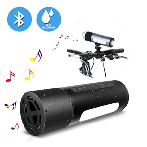 Bicycle Bluetooth Speaker Integrated Flashlight