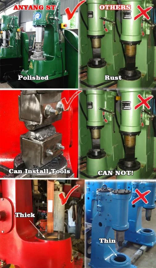 25kg/40kg/65kg/75kg metal iron punching air pneumatic hammer