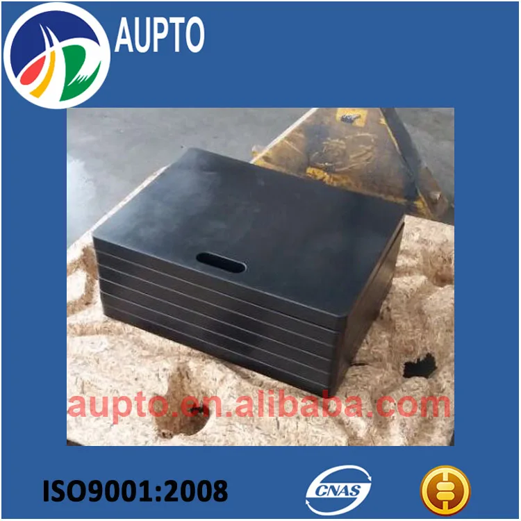 Uhmwpe Plastic Crane Rubber Mat/ Flexible Outrigger Pad/ Crane Leg