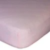 Plastic bed cover sheets Toddler Bedding Fitted Jersey Cotton Chevron