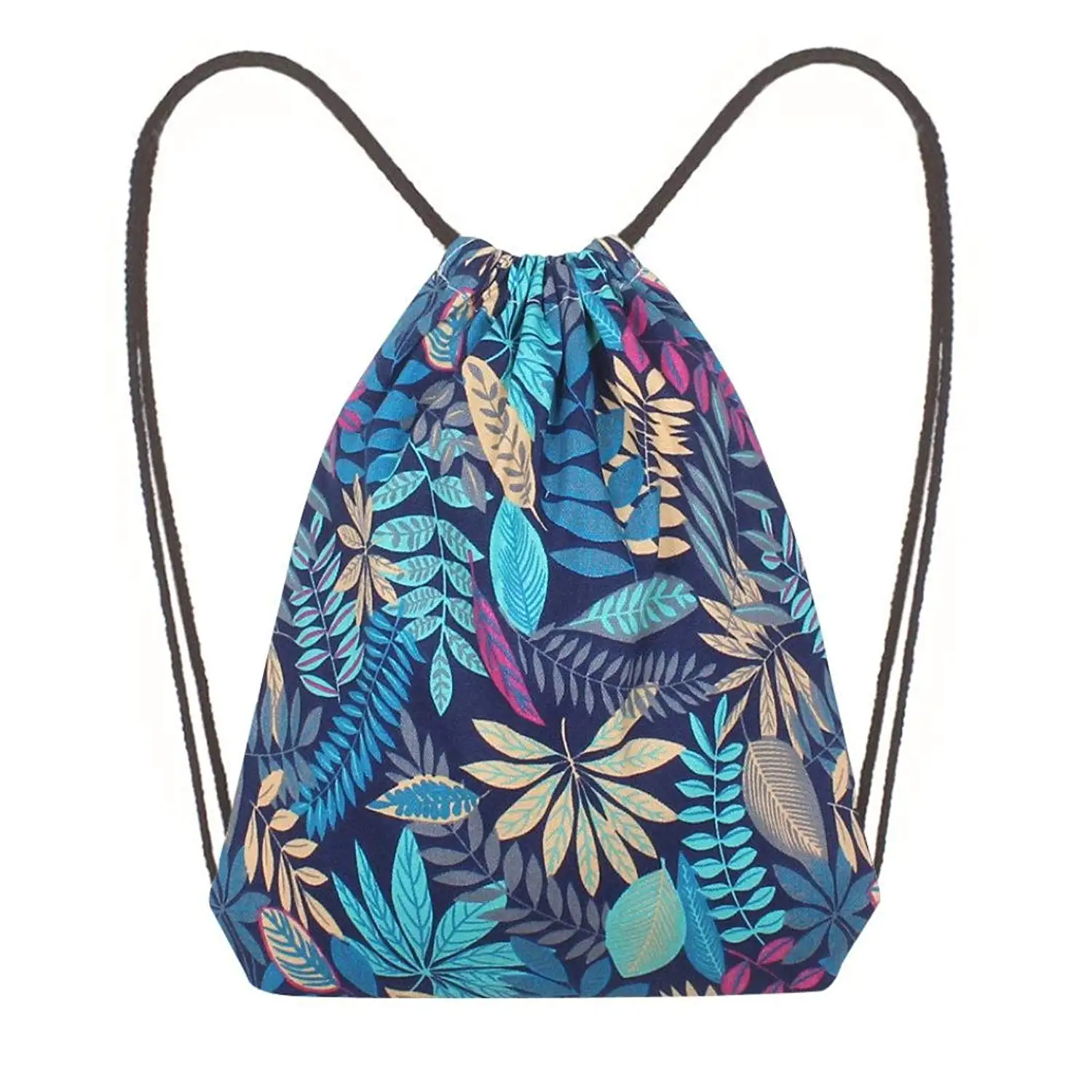 Women Canvas Backpack,Clearance! AgrinTol Fashion Printing High Capacity Bucket Bag Backpack Shoulder Bag
