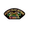 Bulk fashion vietnam military custom felt embroidered patch for police uniform
