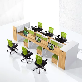 Multi Functional Modern Wooden Modular Office Workstation
