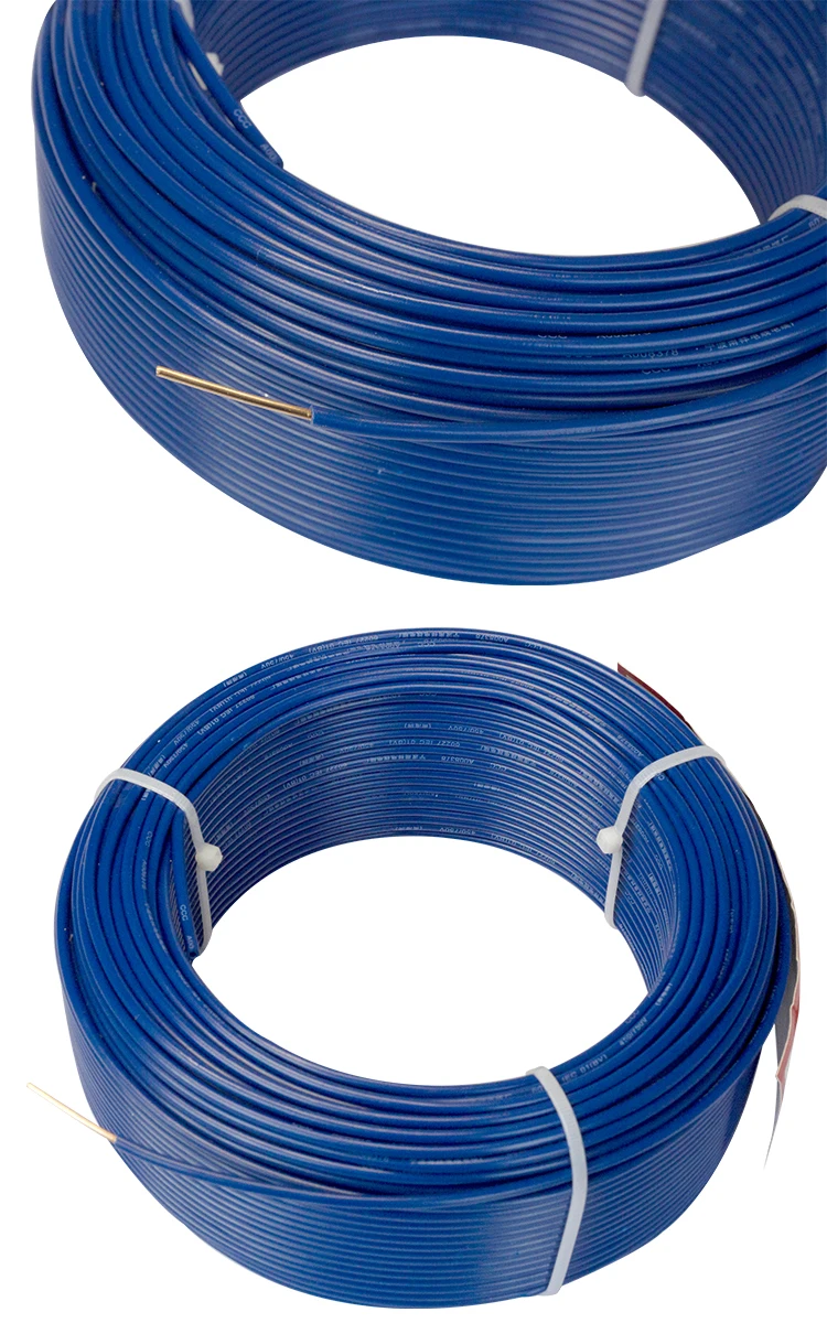 Pvc Jacket Single Copper Core Multi Strand Flat Cable Roll Wholesale 2.