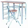 Breakfast dining table and chair for two