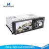 1 Din Car Auto Stereo 4.3 inch TFT LCD screen MP5 Multimedia Support RearView Camera USB FM Bluetooth