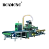 Automatic tools change and loading unloading cnc router milling machine