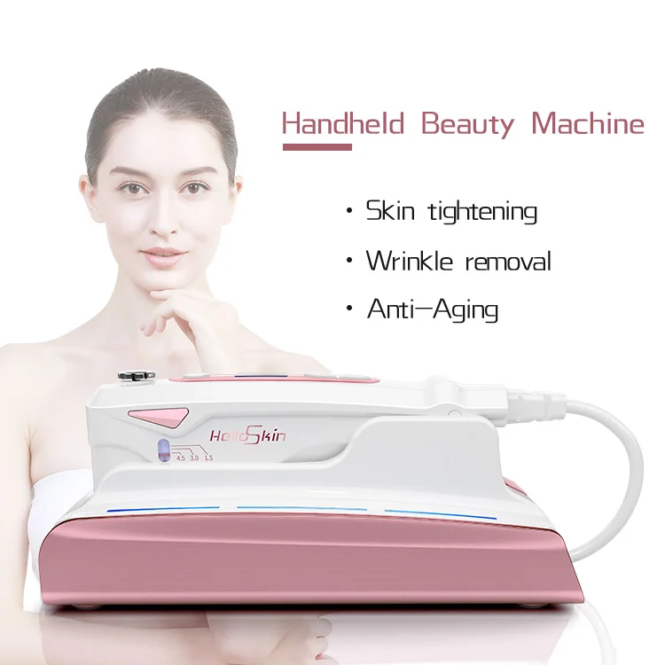 2017 New home spa hifu face care machine Hello Skin no consumable home hifu 2016 new beauty equipment facial skin