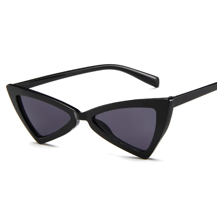 

Triangle cat eye bowknot 2019 new fashion sunglasses