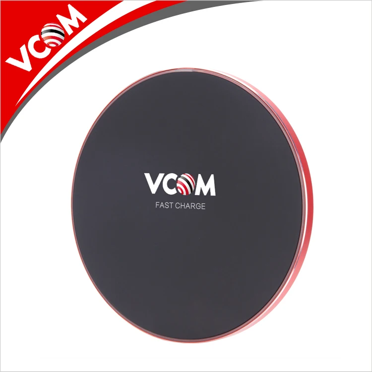 

High quality New Products Ultra Slim Round 10W Universal Charging Stand Pad Fast Wireless Charger