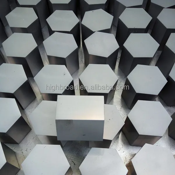 
High resistance Ballistic tile bulletproof panel NIJ IV boron carbide material 