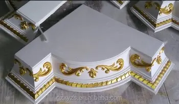 Beautiful And Cheap Gold Paint Gypsum Cornice Corner Buy Gold