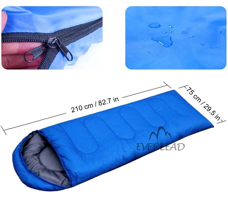Manufacture Outdoor Waterproof Compact Lightweight Winter Sleeping Bag