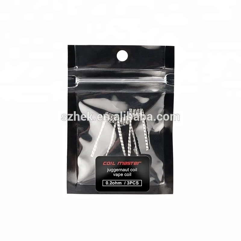
100% Original Coil Master Staple Staggered Fused Clapton /Juggernaut Premium Premade Vape Coil  All Wire and Coils Available OEM 