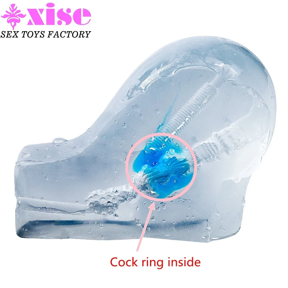 ass and pussy doll anal sex transparent vagina with cock ring