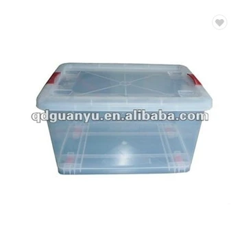 plastic box with wheels