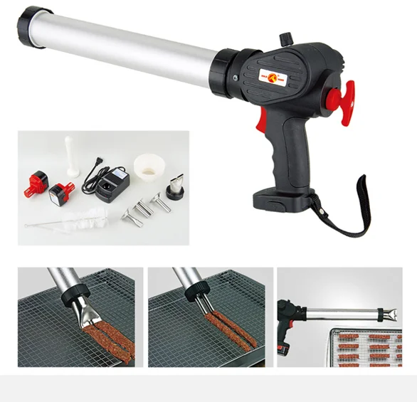 Easy Clean Aluminum 9''/15" Beef Jerky Gun With 1lbs Capacity Pistol