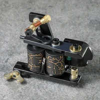 

solong hot sale CNC fram Piercing10 Wraps pure alloy coil tattoo machine for shader