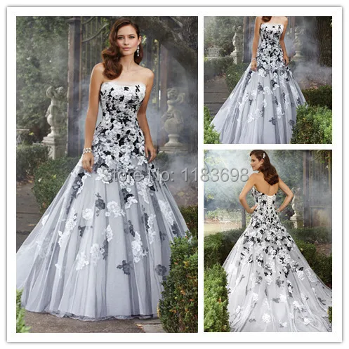 Aliexpress.com : Buy Unique Style Tulle A Line Wedding ...
