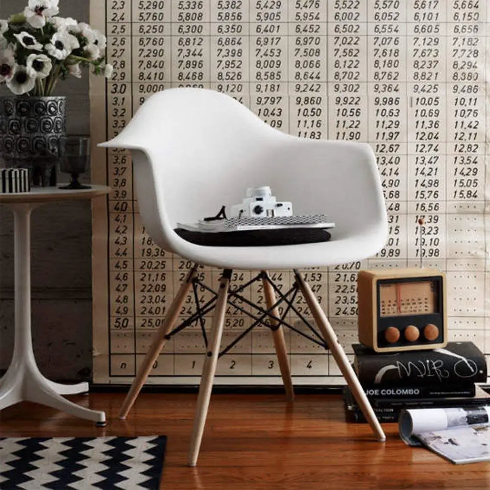 Стул Eames Air Wood белый