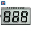 High Quality Small TN Lcd Screen Positive 3 Digit 7 Segment Transflective Lcd Display