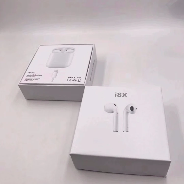 

I8XEarphone Stereo Wireless Earphone Ear-hook Headset Headphones HD call Wireless Earphone with Mic, N/a