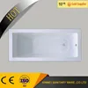 New design and low price small size square bath tub for sale (140X750)