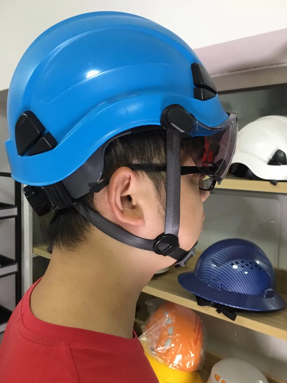 Darlingwell Wholesale Rescue Safety Helmet Visor Disaster Helmet