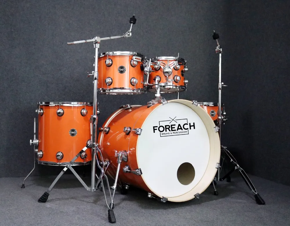 Hot Sale Foreach Wrapped Acoustic Drum Set Drum Kit Buy Drum Set,Drum