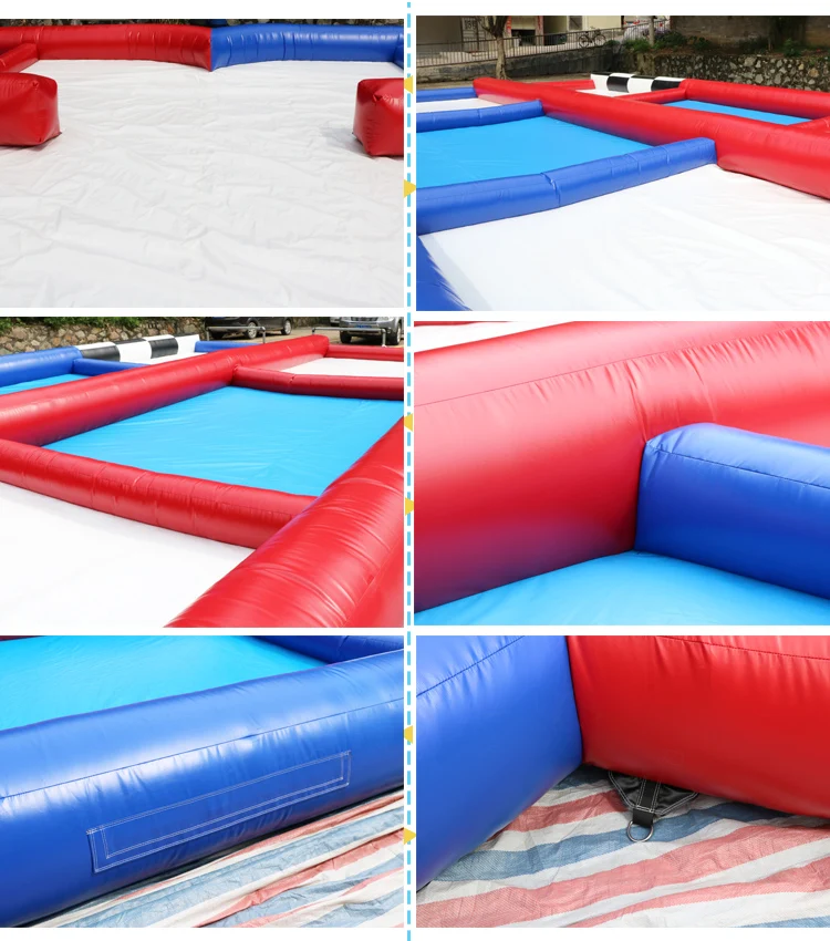 giant inflatable bowling game set