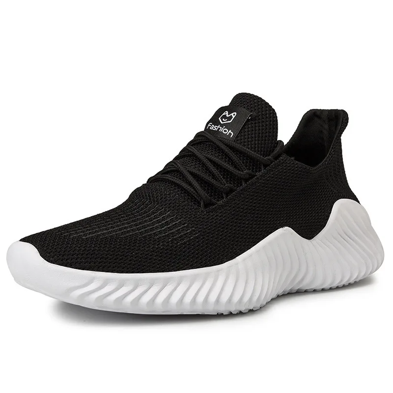 

Wholesale China factory mens cheap black gym running shoes for men price, Customized