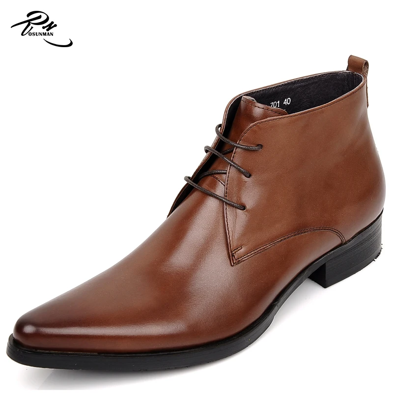 pointed toe boots men