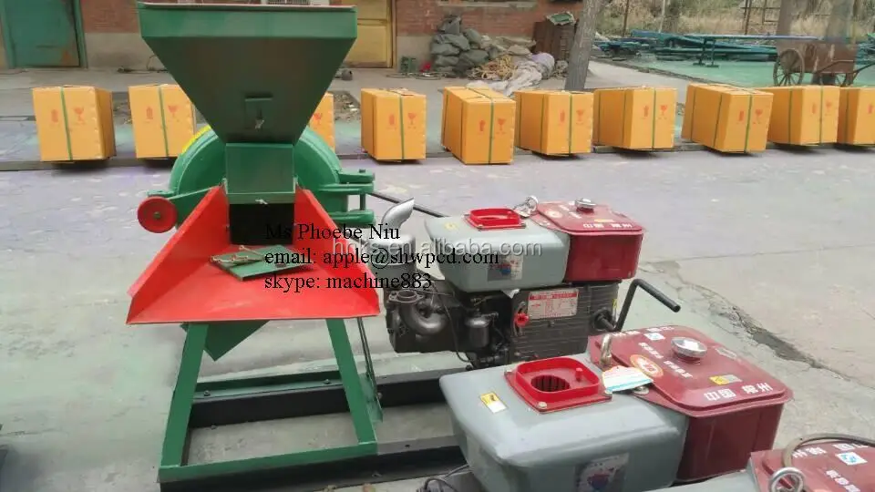 2018 Cheap Price Diesel Engine Driven Grain Crusher Buy Grain Crusher